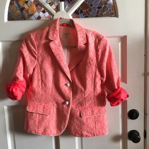 SUPER CUTE! Hot pink academy blazer